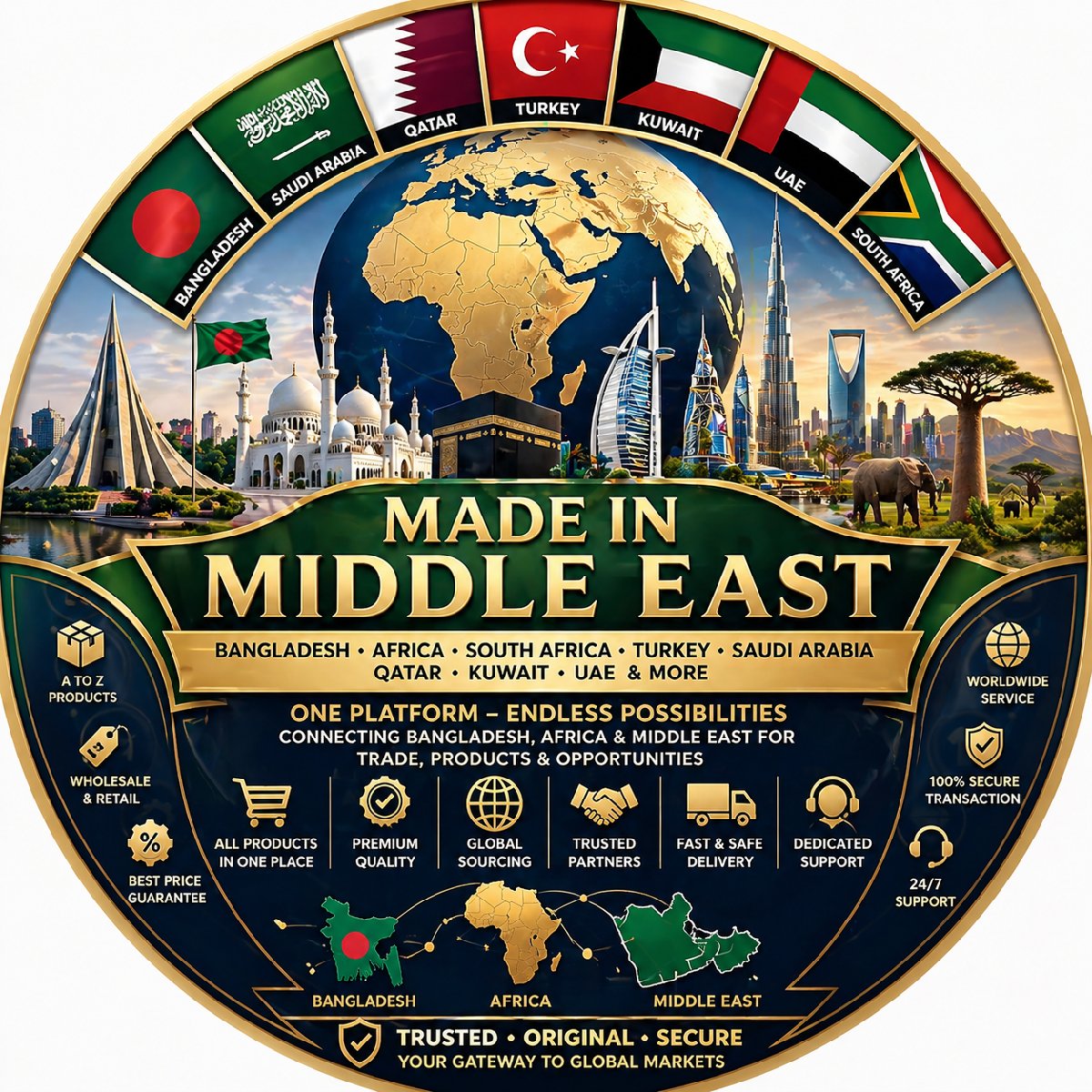 মেড ইন Middel East & Africa