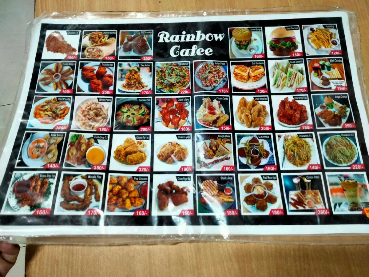 Rainbow food cafe