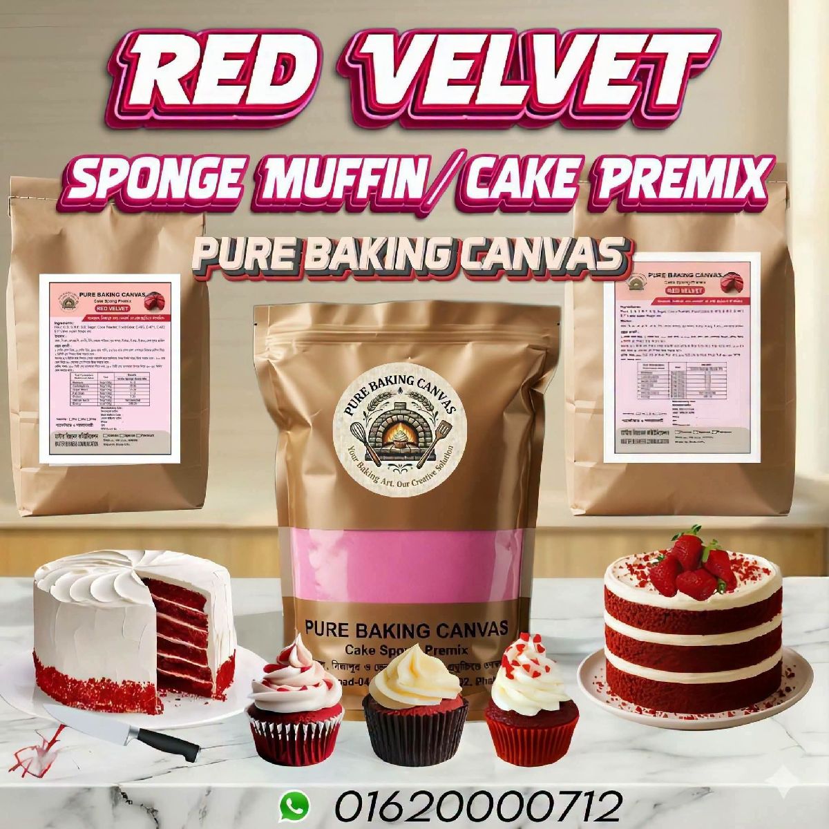 Red Velvet Cake Premix