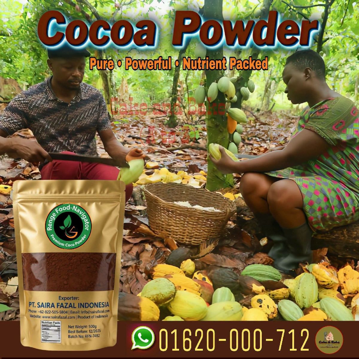 RFN Premium Dark Cocoa Powder