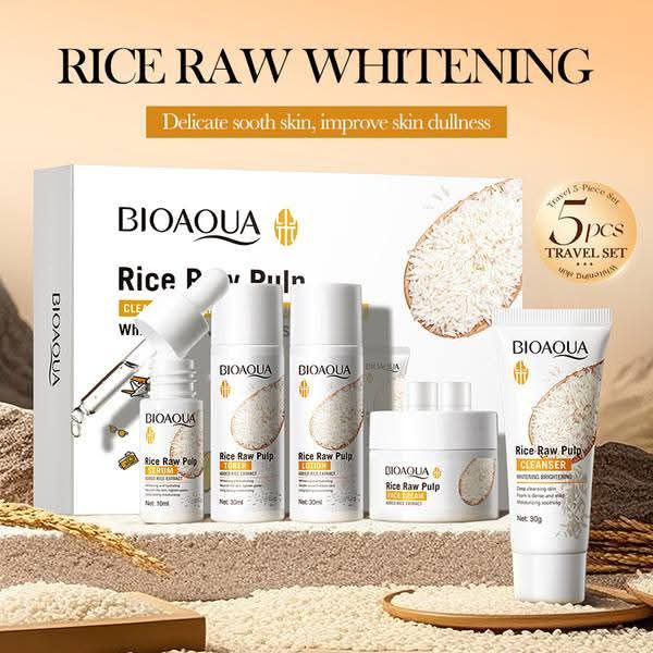 BIOAQUA Rice Raw Pulp Set