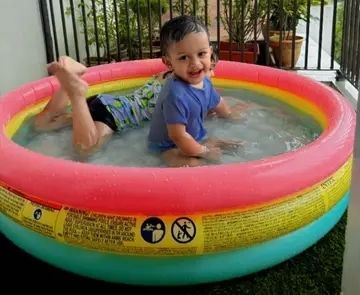 🌈 Kids Inflatable Swimming Pool