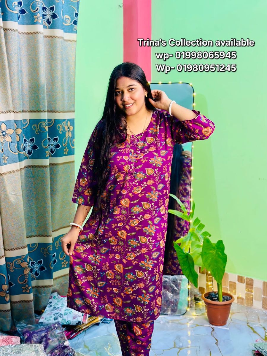 প্রিমিয়াম মাইসা কটন ড্রেস