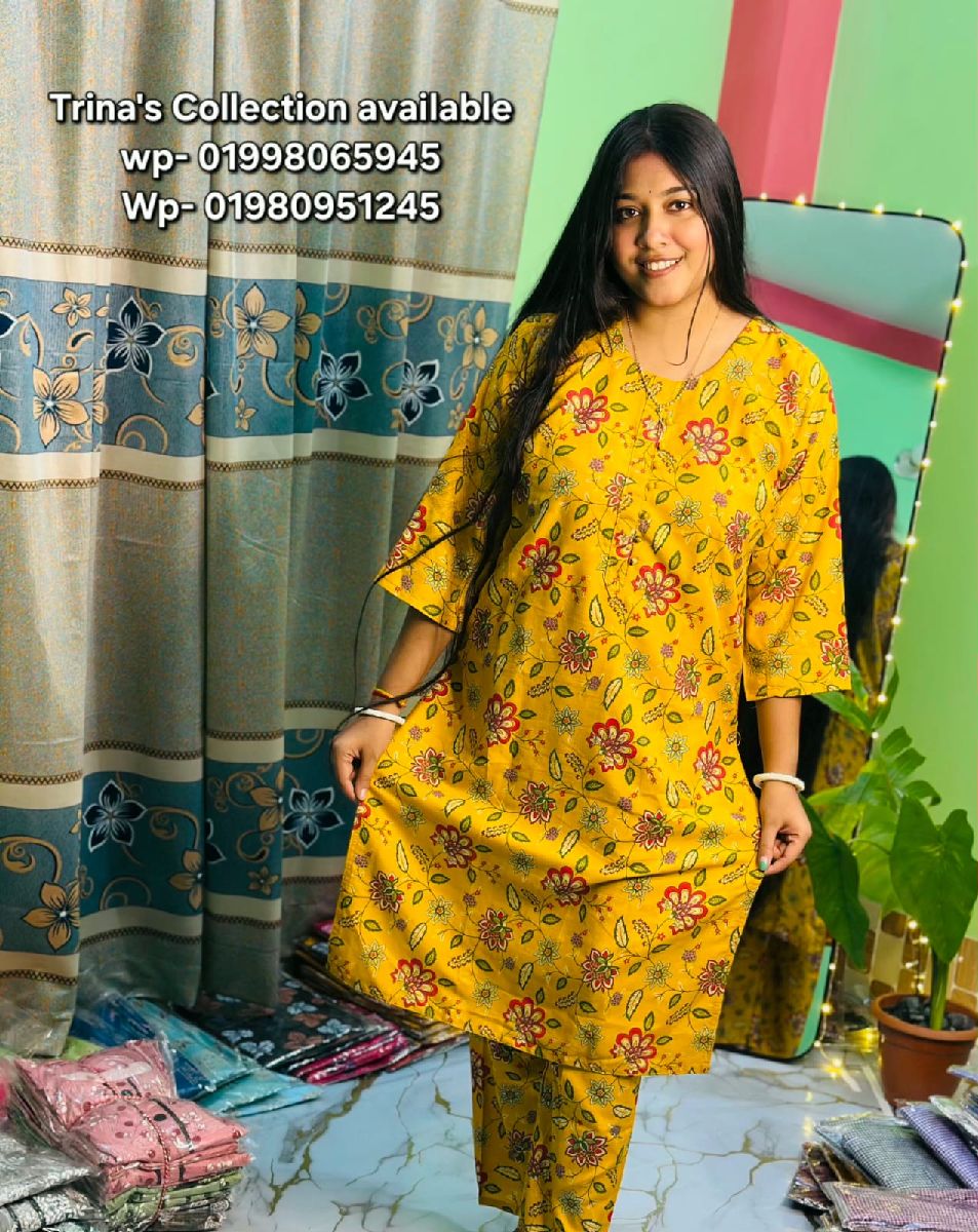 প্রিমিয়াম মাইসা কটন ড্রেস 2
