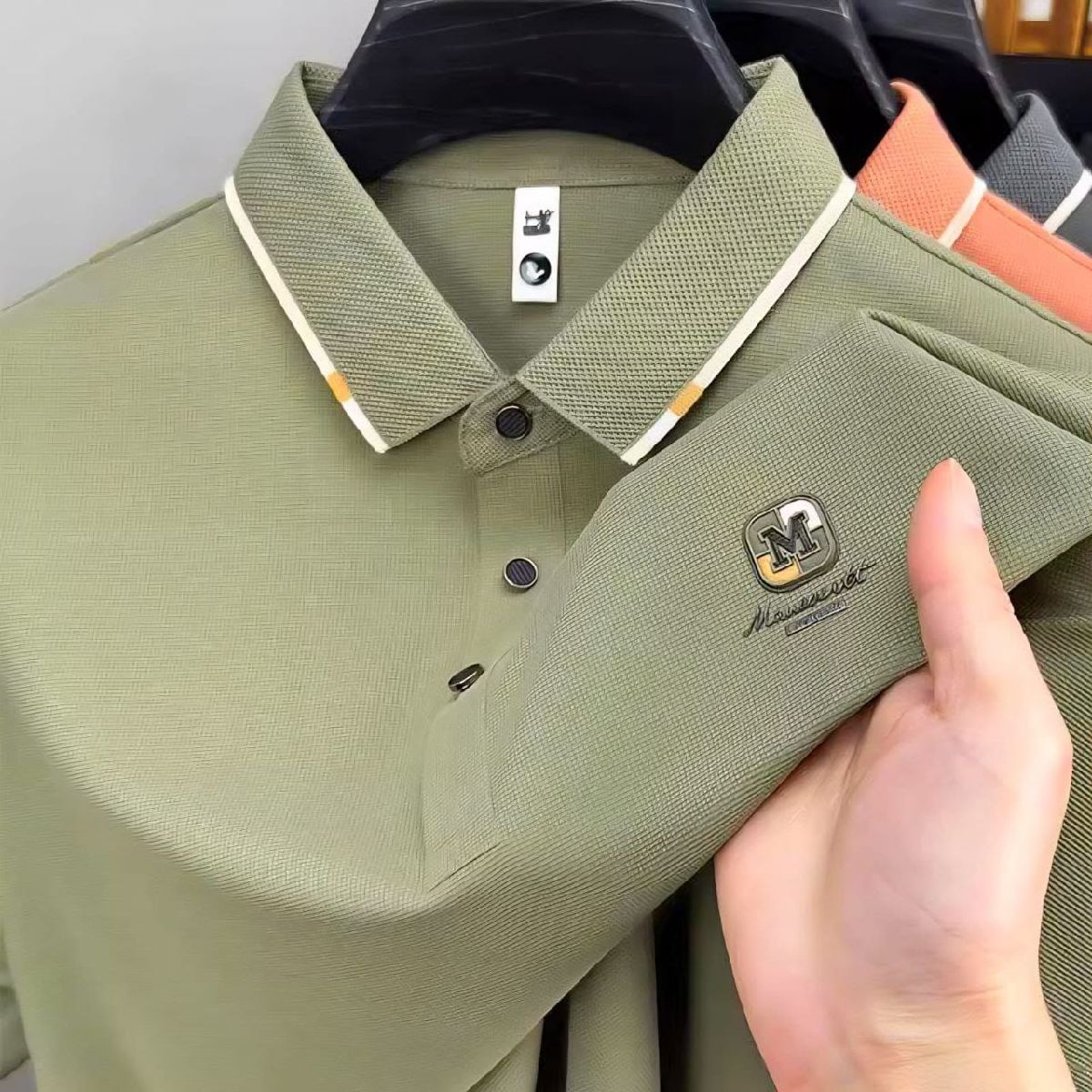 👕 Premium Embroidery Polo Shirt✅
