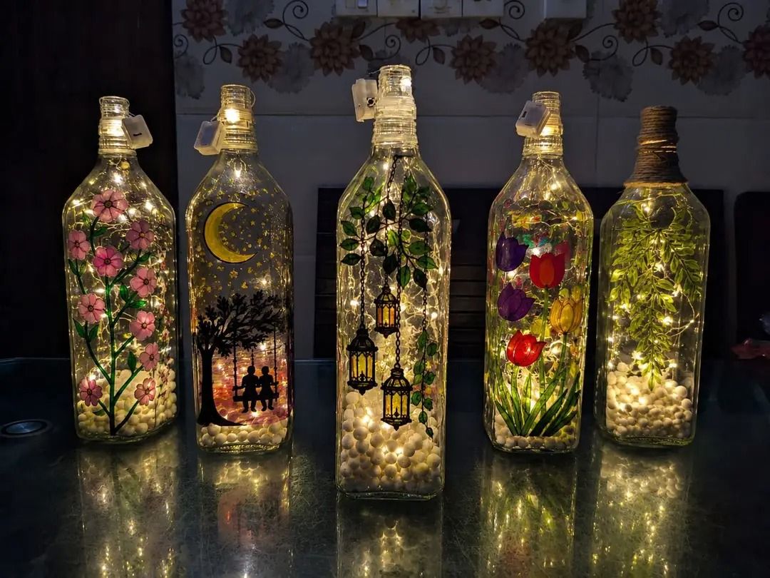 Bottle Lamp