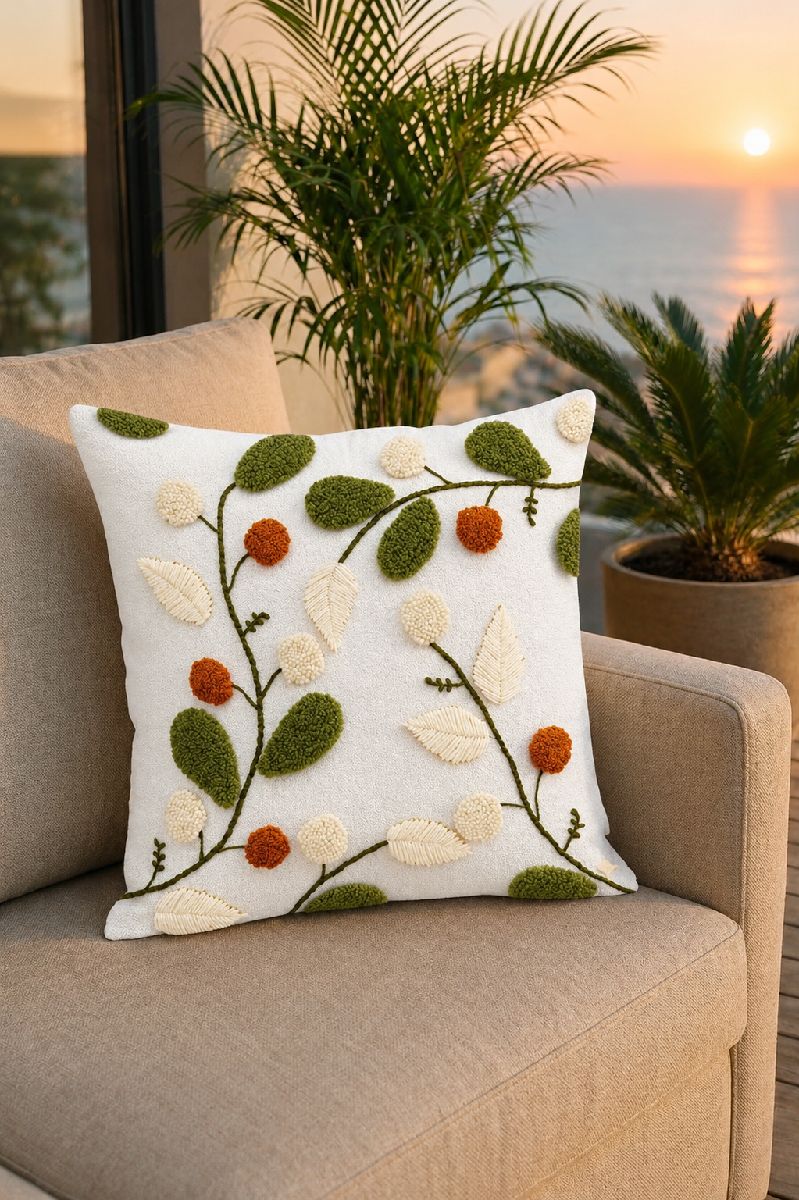 tufted cushion cover