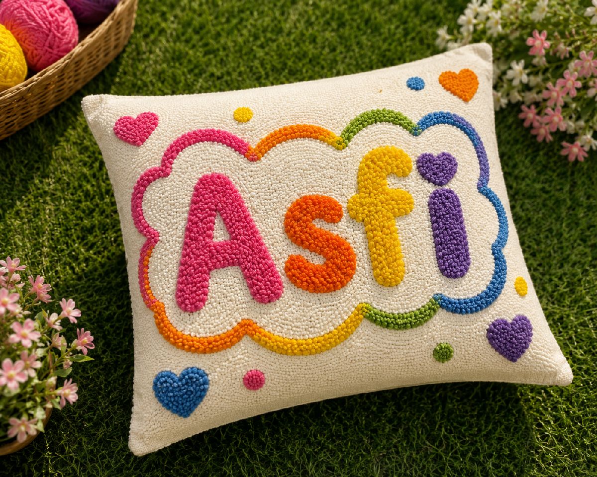 Tufted cushion cover