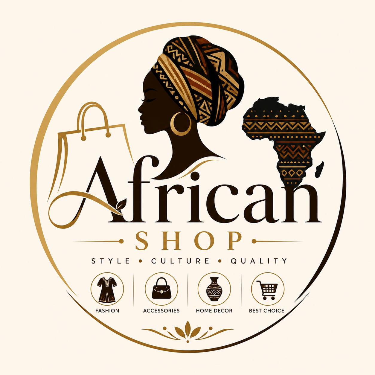 African shop