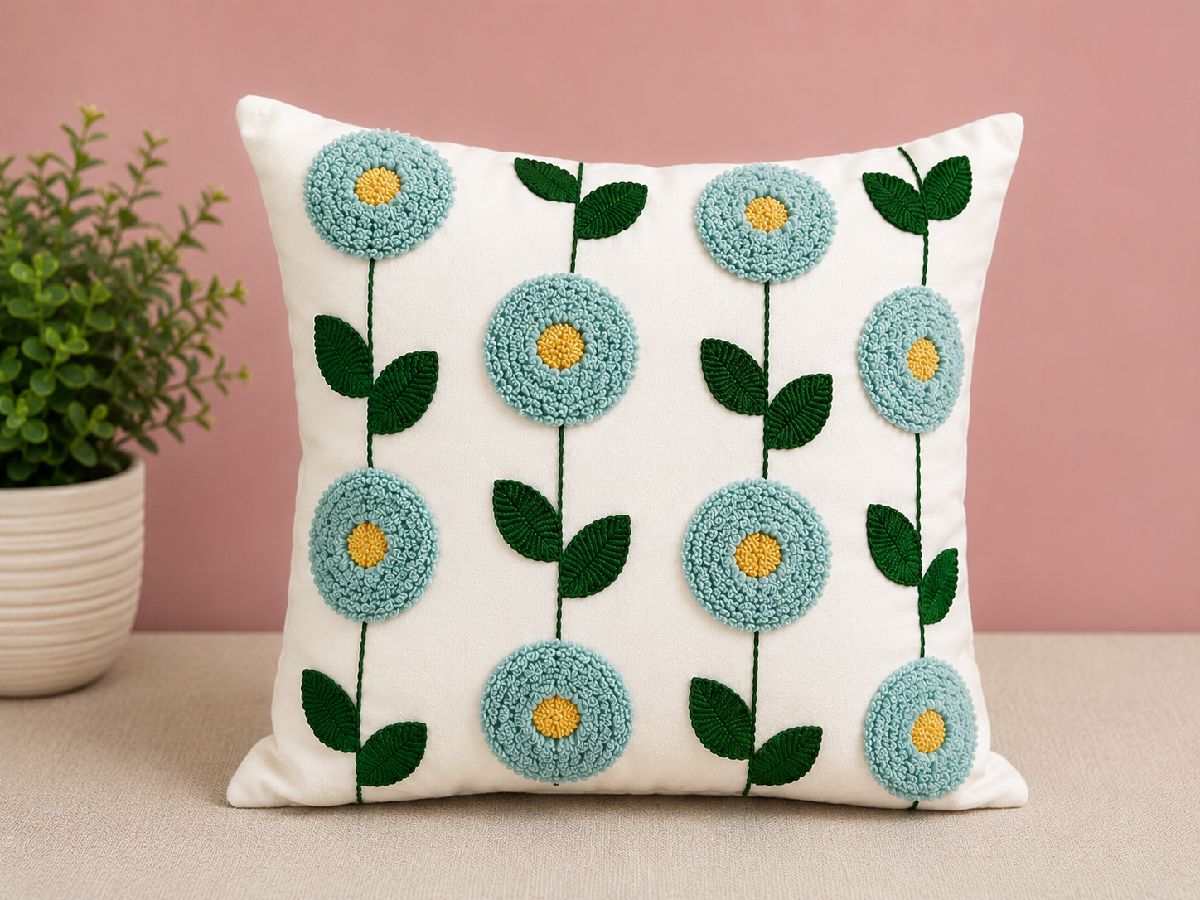 Tufted cushion cover❤️