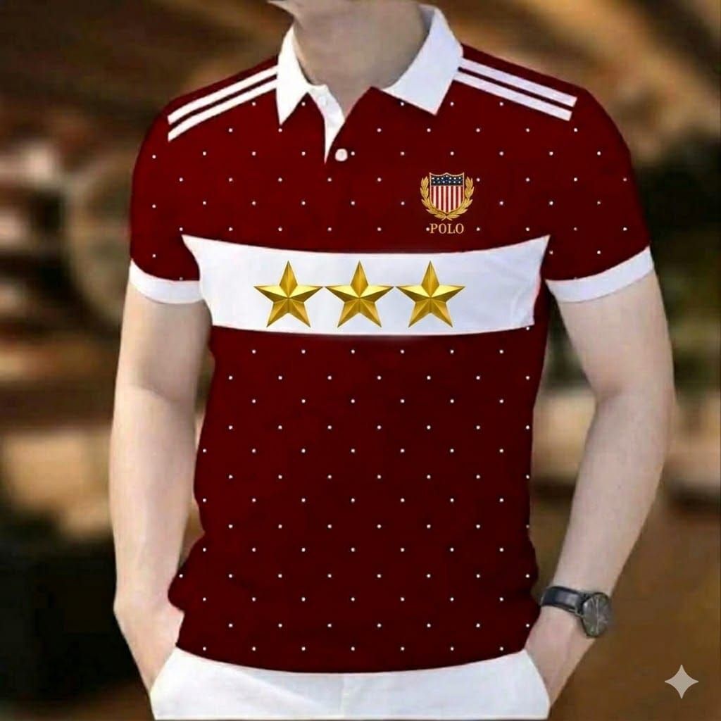 👕 Stylish Casual Polo Shirt For Men