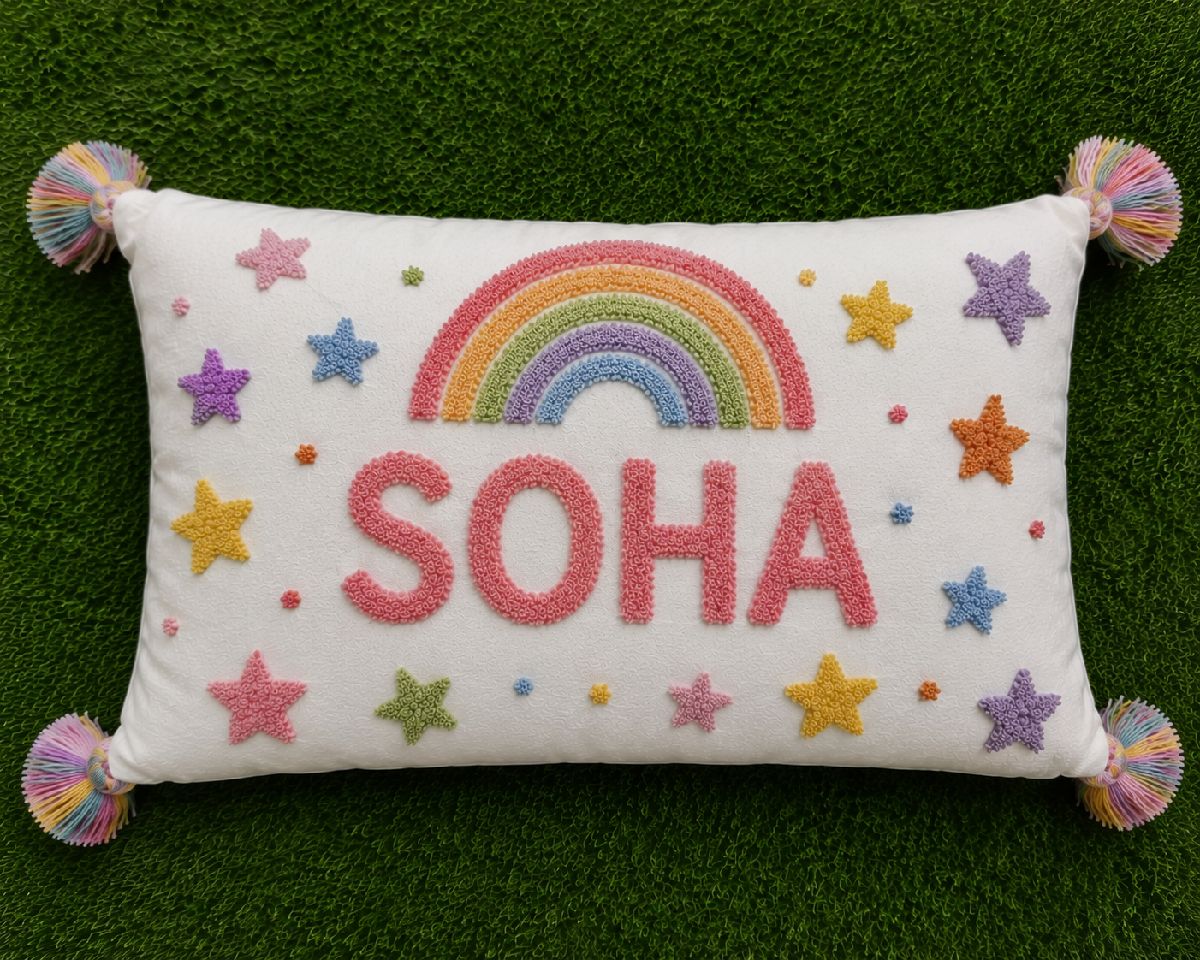 Tufted cushion cover