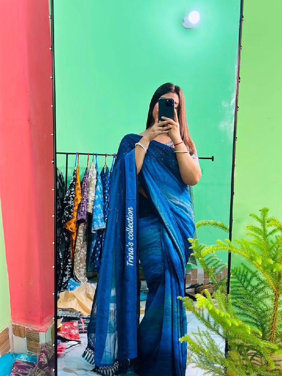 ✨ **ইন্ডিয়ান অরিজিনাল সিল্ক শাড়ি** ✨ 2