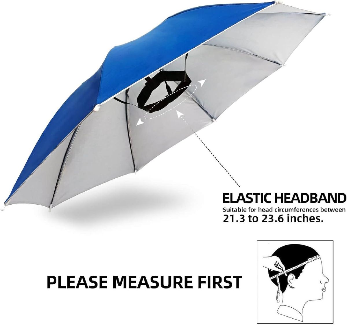 Hands-Free Umbrella Hat 3