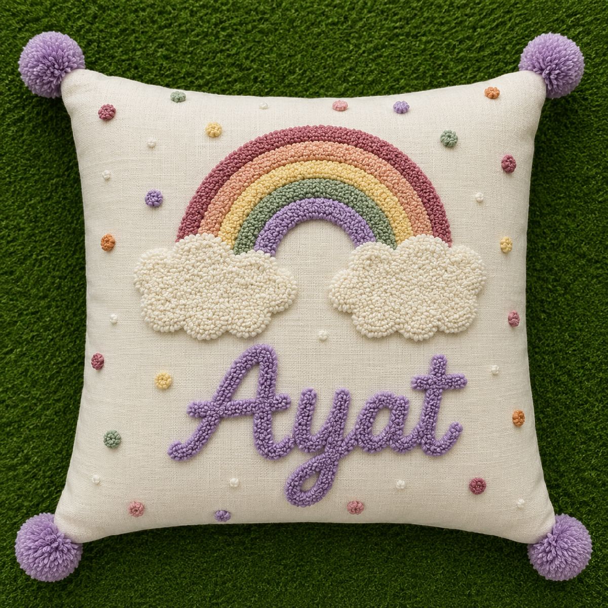 Tufted cushion cover 3