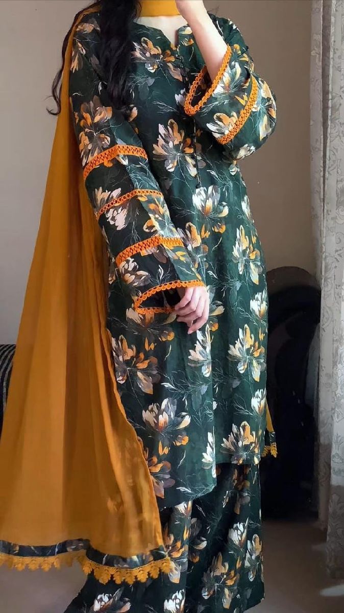 Cotton Readymade Three Piece 2