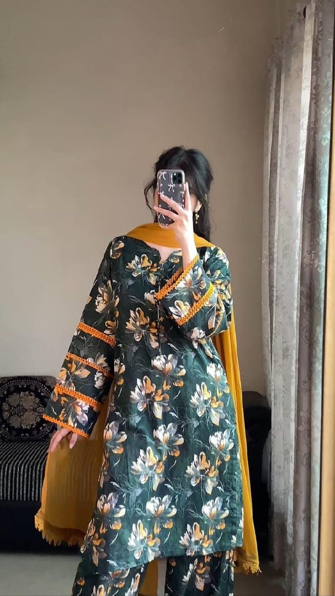 Cotton Readymade Three Piece 3