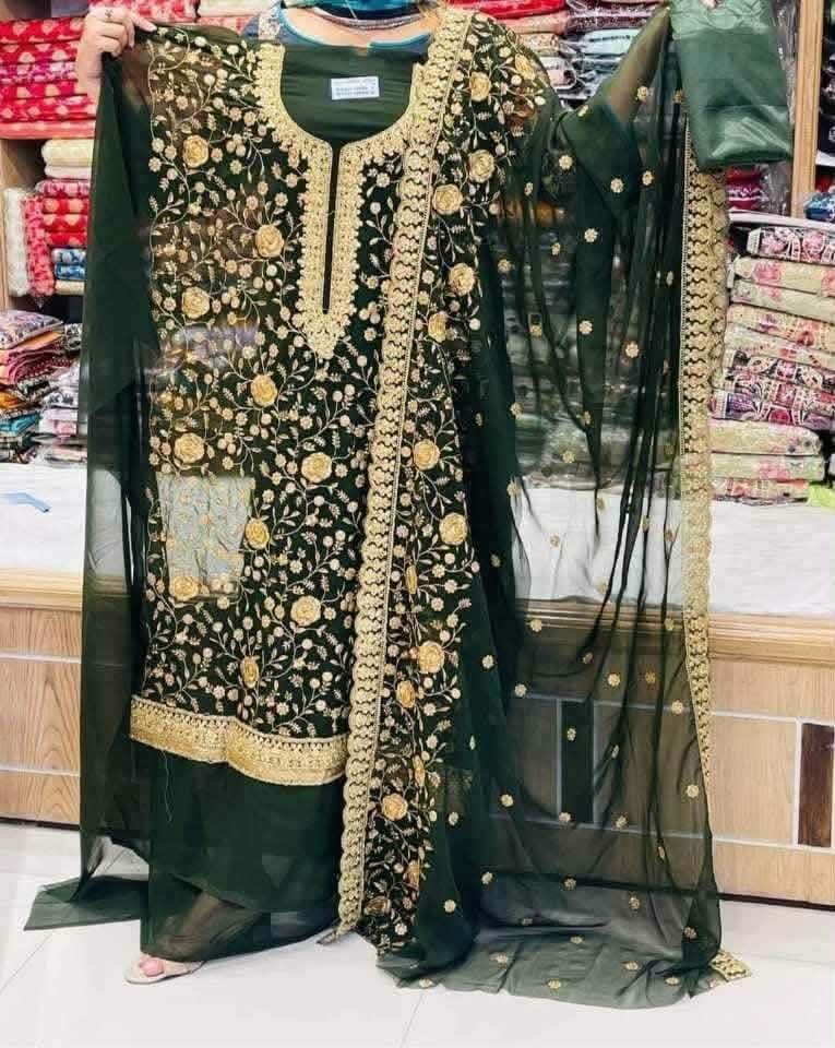 জর্জেট থ্রি পিস কালেকশন 2