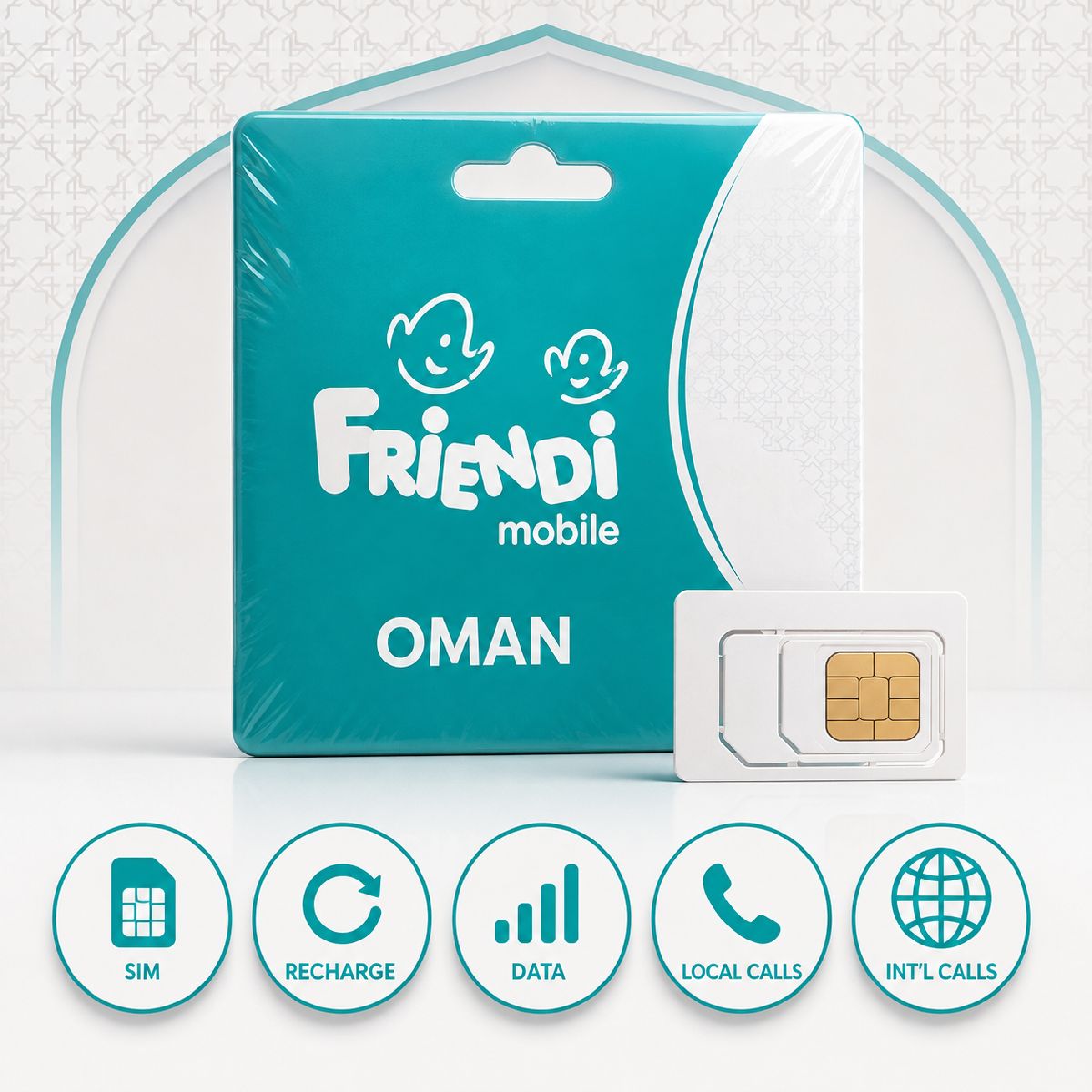 FRiENDi SIM, Recharge & International Package 2