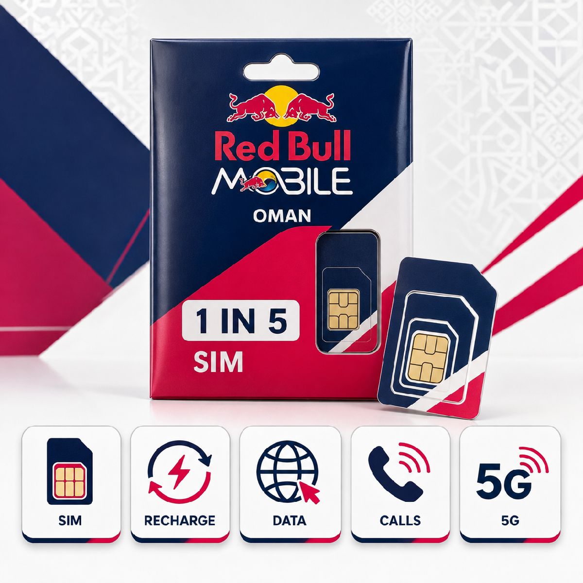 Red Bull Mobile SIM, Recharge & Internet Package 2