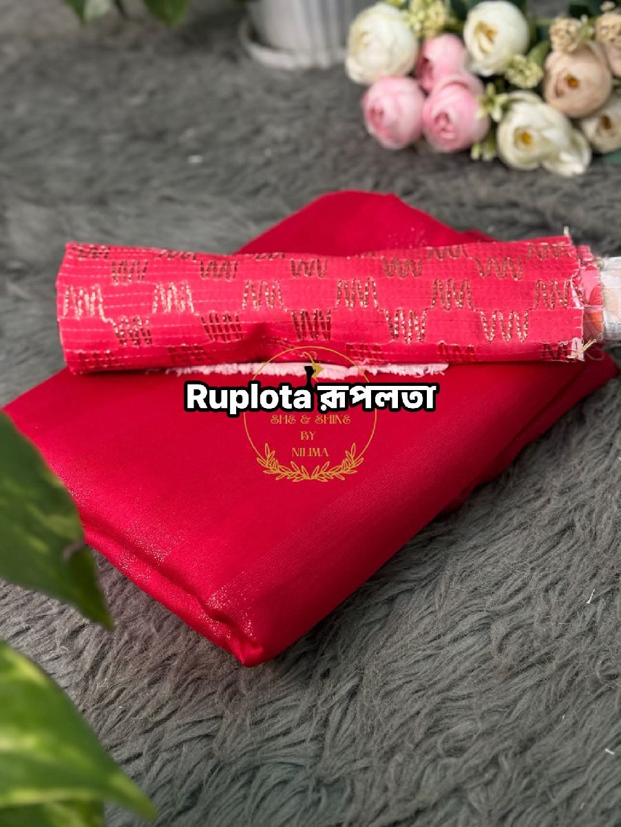 ইন্ডিয়ান কাভা জর্জেট শাড়ি 2