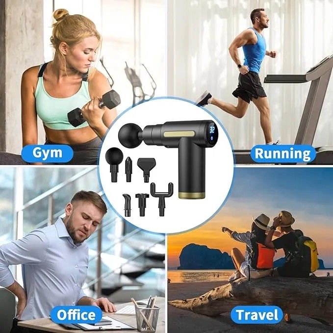 ​🌟 পাওয়ারফুল হ্যান্ডহেল্ড বডি ম্যাসাজ গান (Deep Tissue Massage Gun) 🌟 2