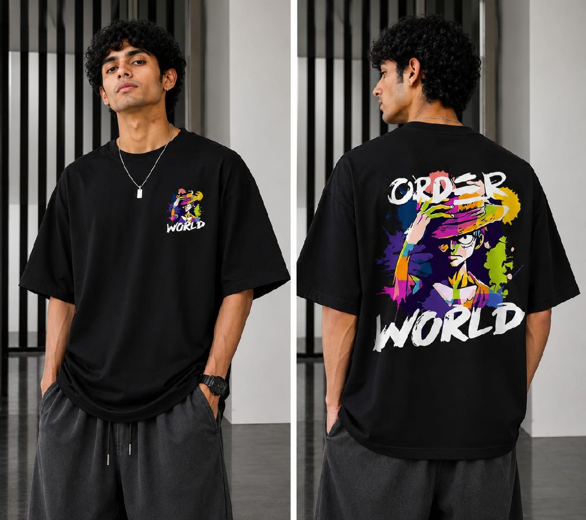 Premium Cotton Drop Shoulder Tshirt 3