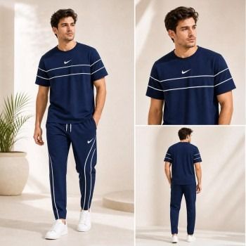 Premium Tshirt and Trouser Tracksuit Set 2