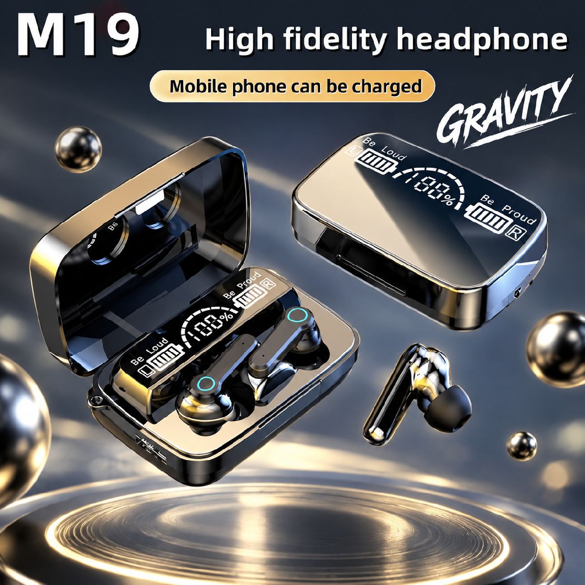 M19 TWS Wireless Bluetooth