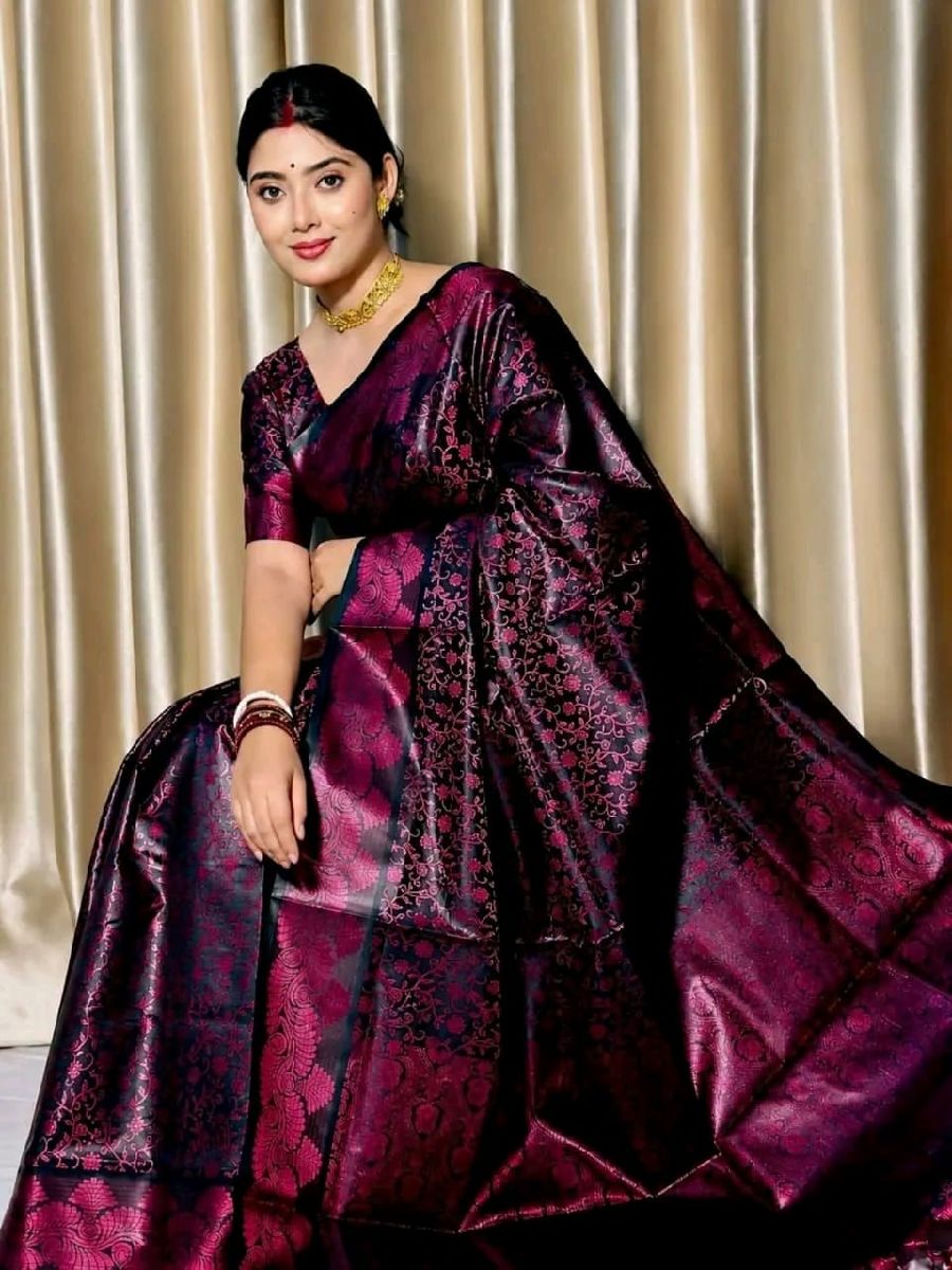Royal Benaroshi Katan Saree 3