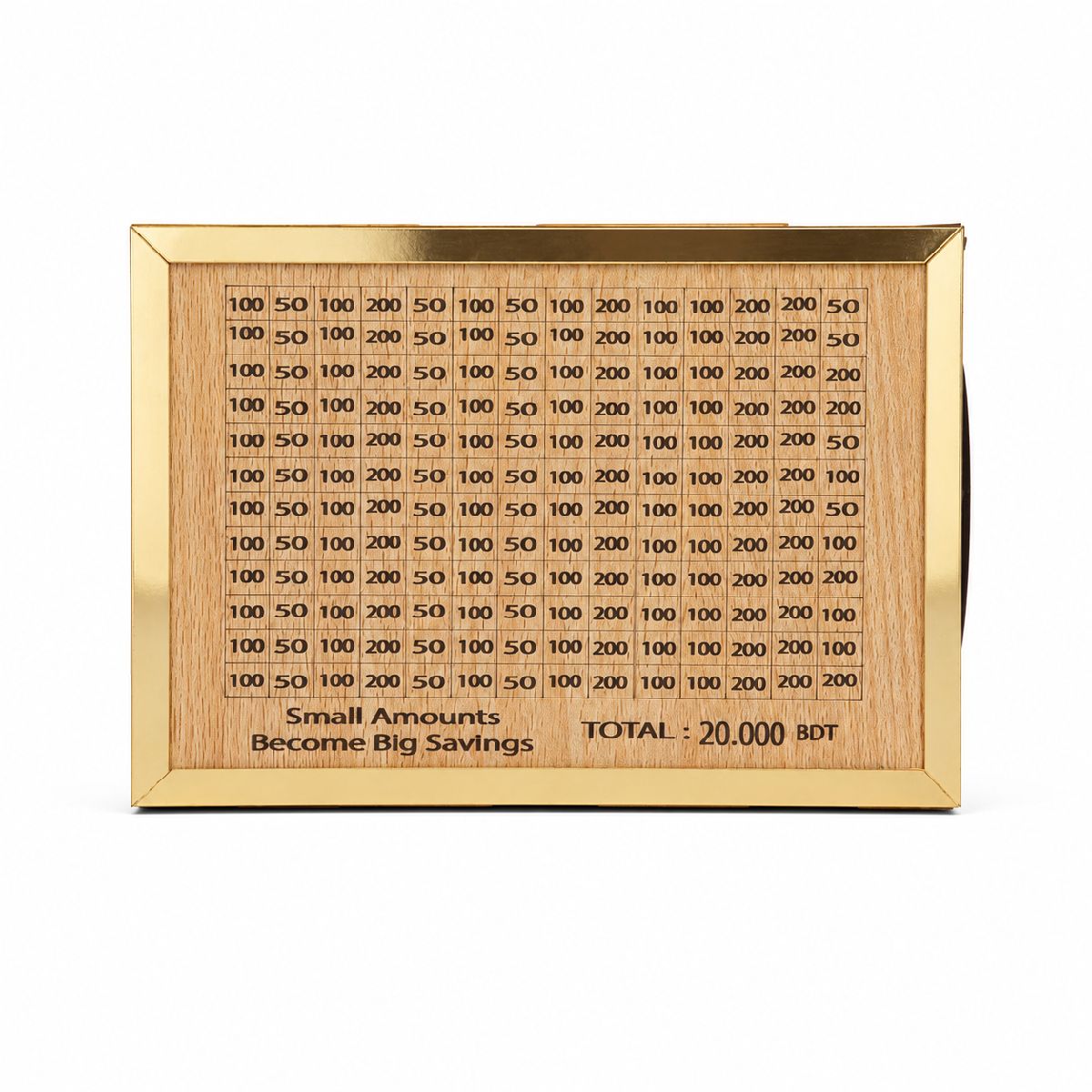 Wooden Money Saving Box (Piggy Bank) 20,000 tk 2