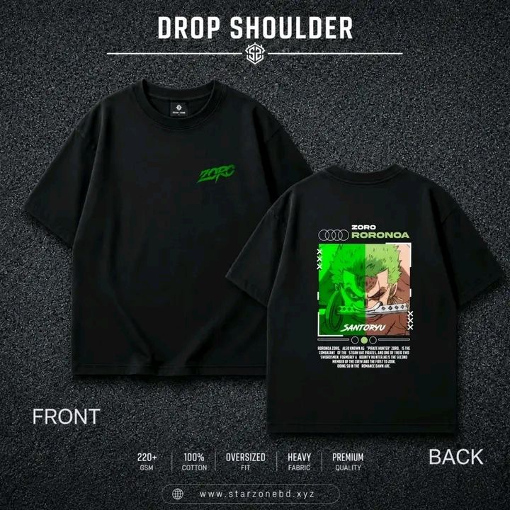Premium Drop Sholder Tshirt 3