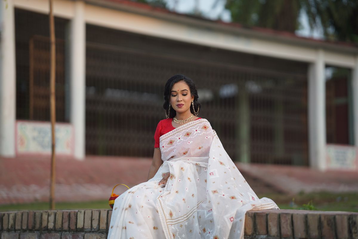 Afsana print shari