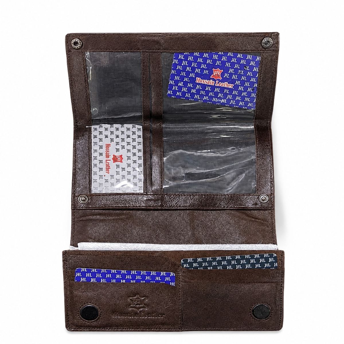 Premium Quality Real Leather Long Wallet for Men 3