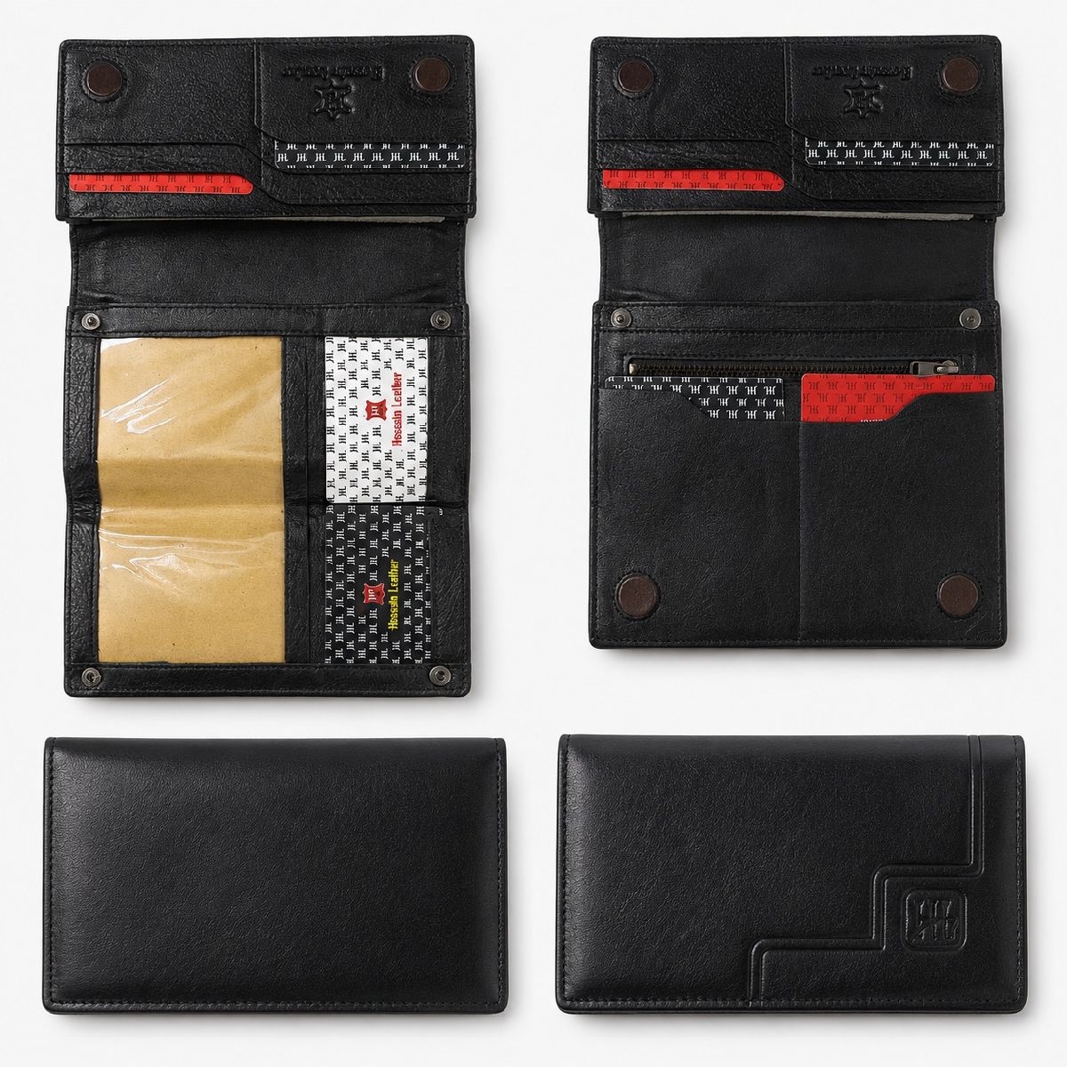 Premium Quality Real Leather Long Wallet for Men 2