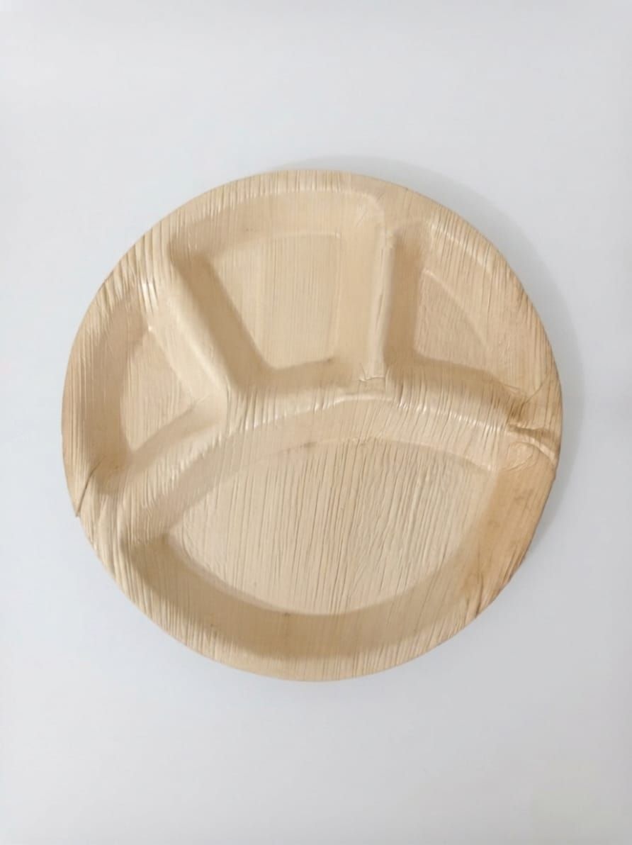 Round Partition Plate — 10 inch