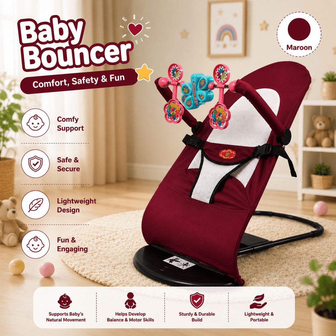 Baby Bouncer without Pillow & Music 2