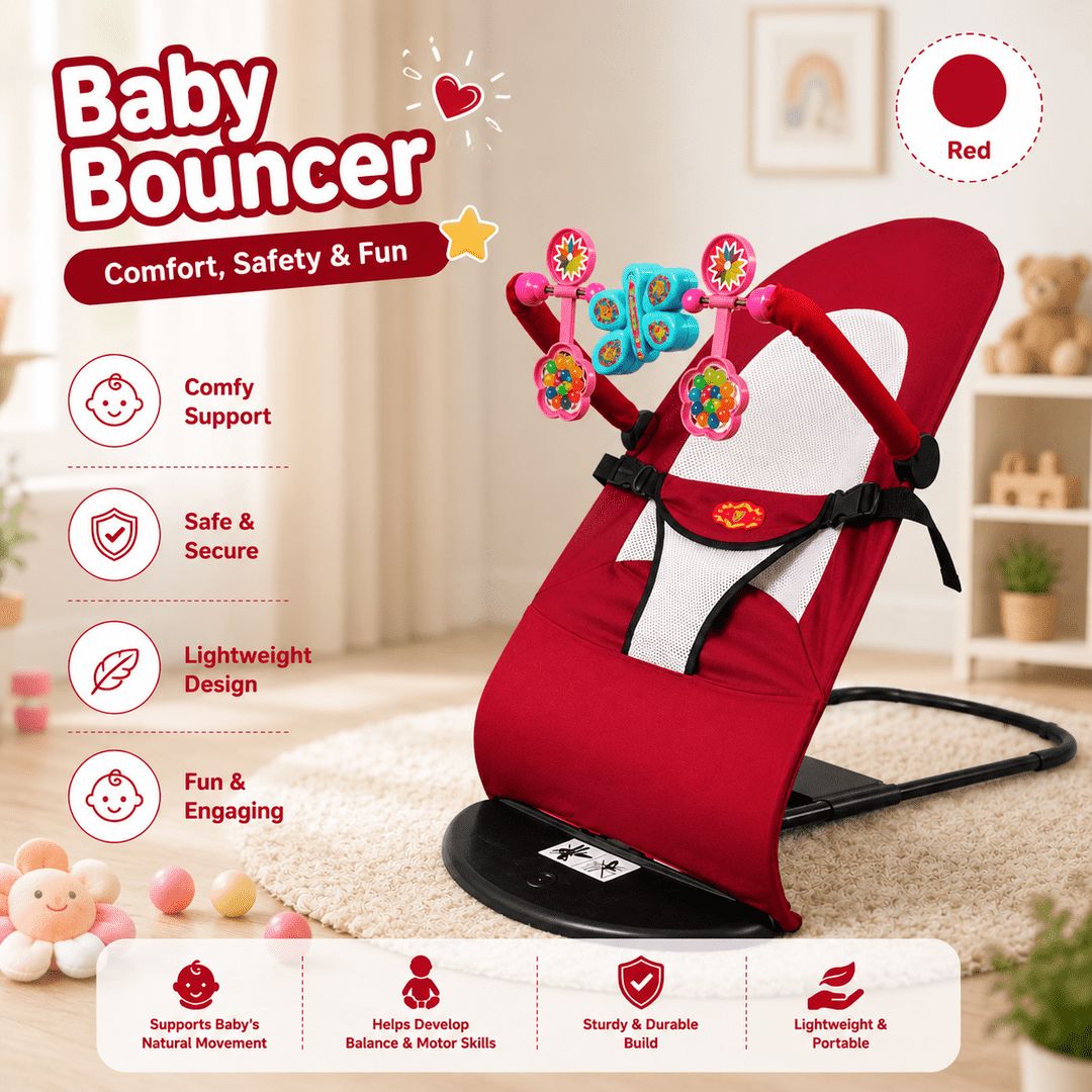 Baby Bouncer without Pillow & Music