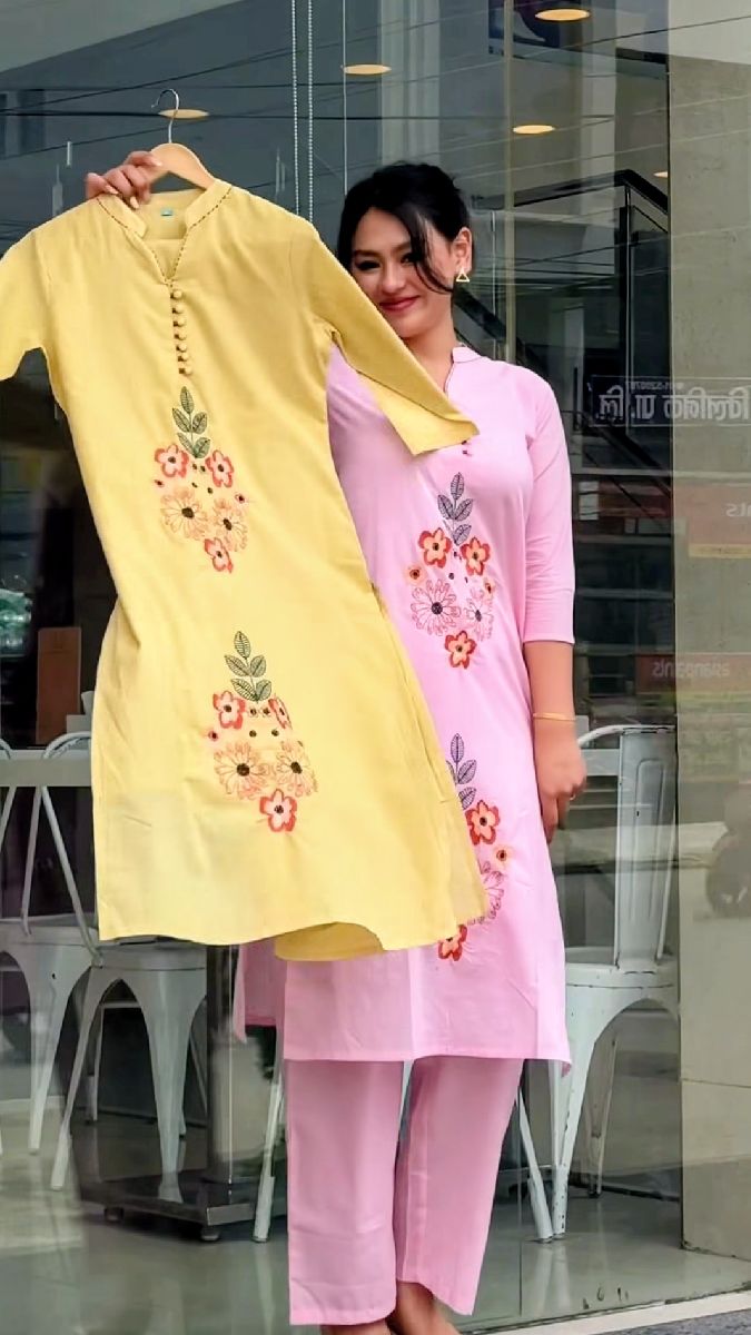 Embroidery 2 pice set 2