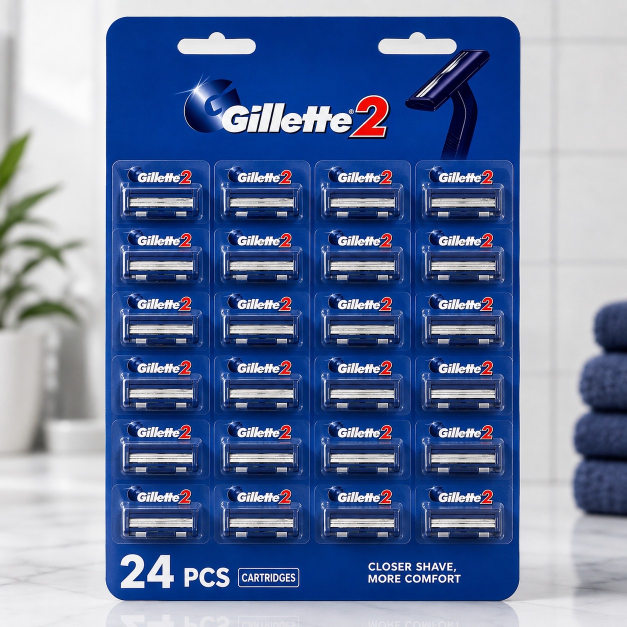 ২৪ পিস Gillette 2 Razor Set