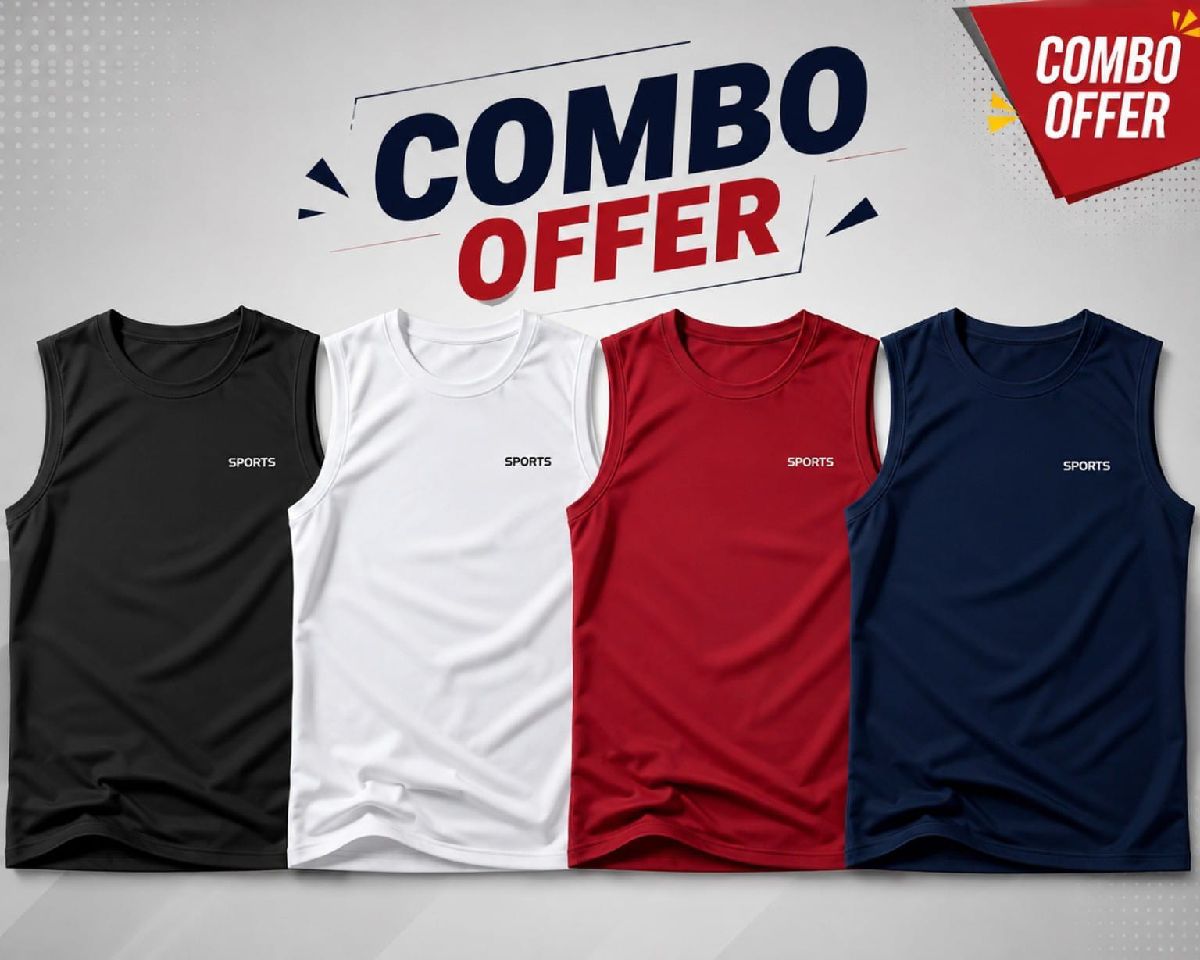 🔥👕 SPORTS MEN'S T-SHIRT COMBO PACK 👕🔥
