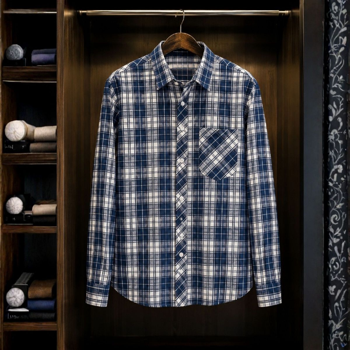 Formal Official Cotton Check Shirt 3