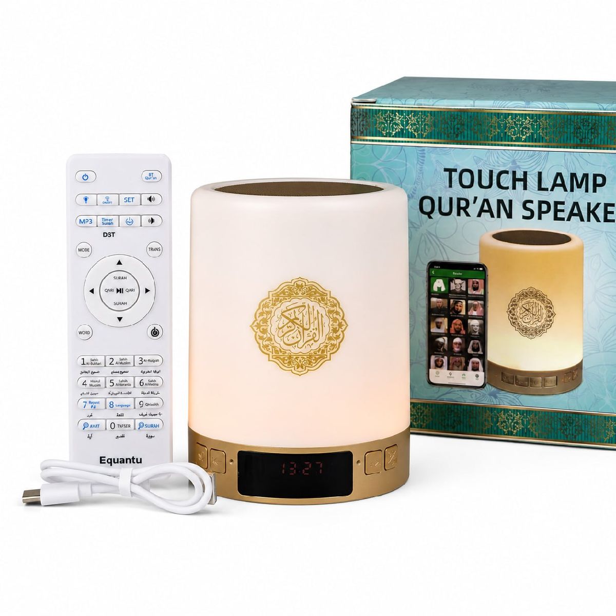 SQ-112 Smart Touch Lamp Quran Speaker 3