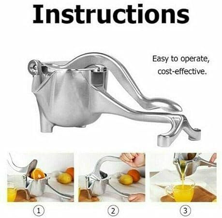 Manual Fruit Juicer Hand Squeezer - জুস মেকার 2