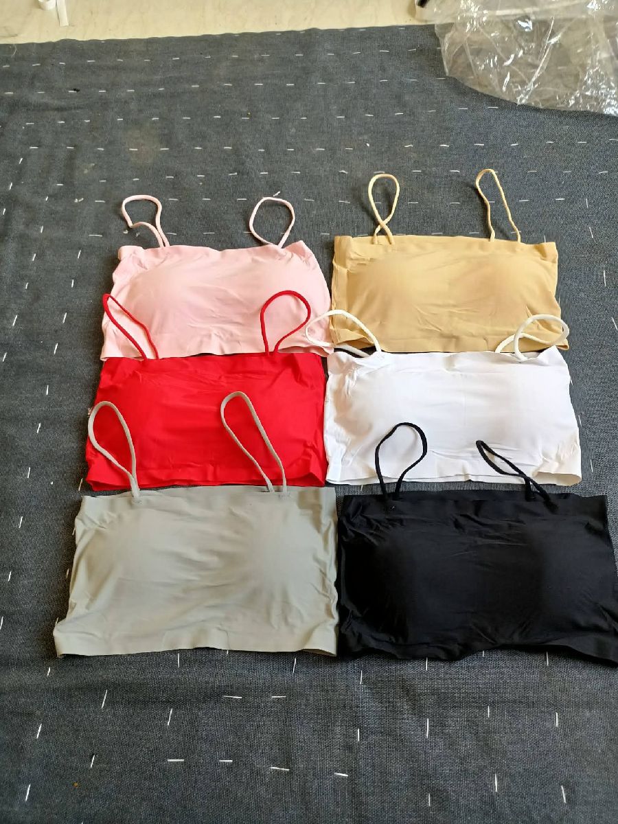 ✨ Premium Soft Ribbed Hookless Inner Top 2
