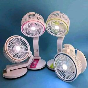 LR fan (Adjustable rechargeable folding fan with led light 3
