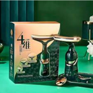 3 In 1 Face Massager Neck Facial Eye Massage Introducer (4D ) 3