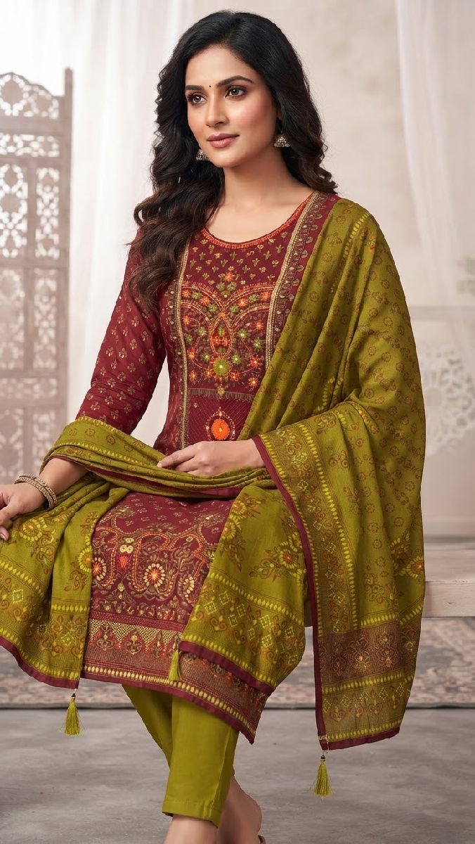 Kar Chupi Boutique Unstitched Three Piece 3