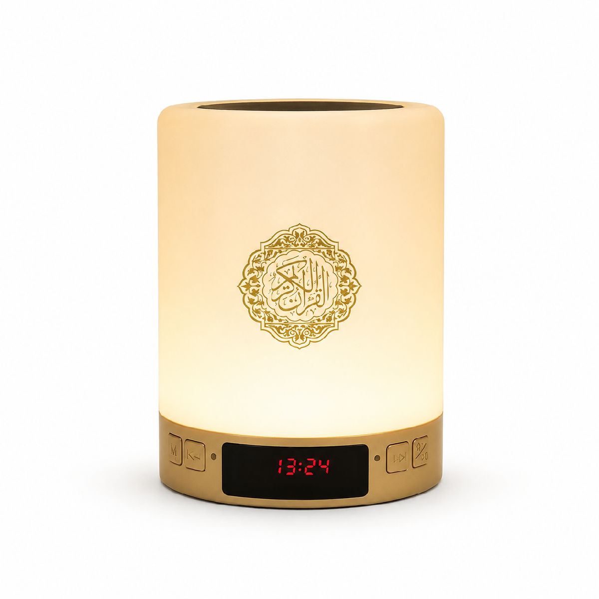 3 in 1 Smart Touch Lamp Quran Speaker and clock with Remote & App Control (SQ-122) 2