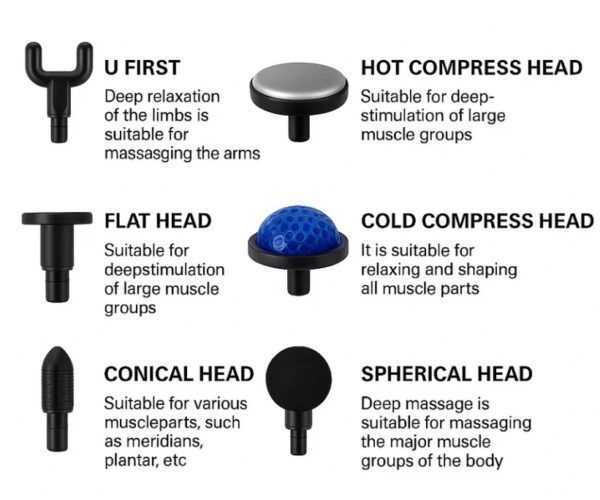 Hot and Cold Compress Massage Gun 2